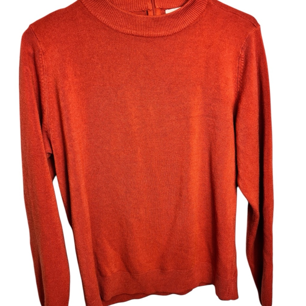 Woman’s  Orange Sweater